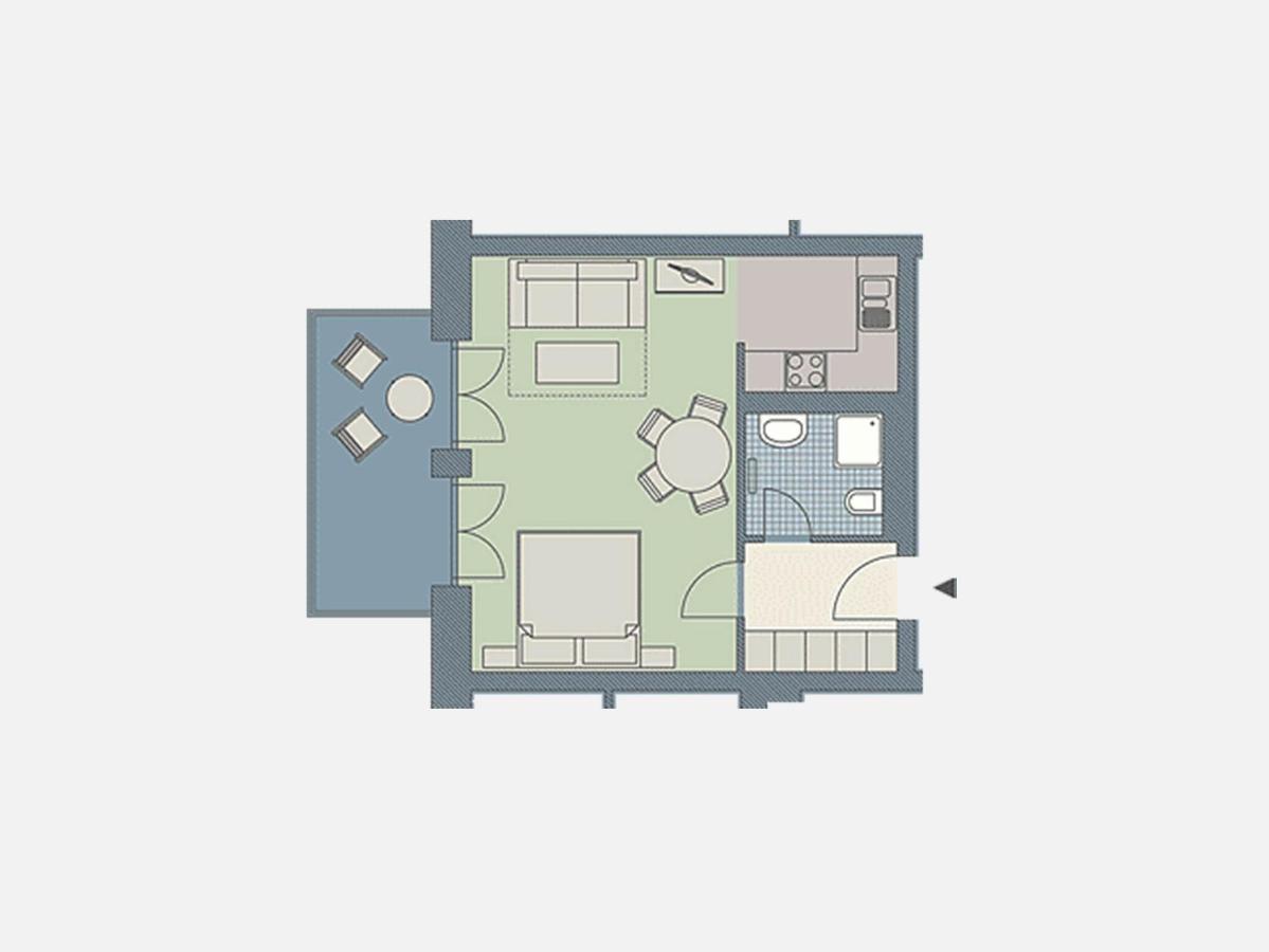 Kaiservillen Heringsdorf - 1-Raum-Ferienwohnung Mit Balkon D113 Luaran gambar