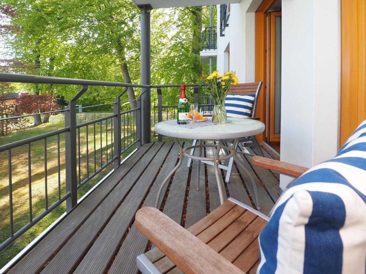 Kaiservillen Heringsdorf - 1-Raum-Ferienwohnung Mit Balkon D113 Luaran gambar