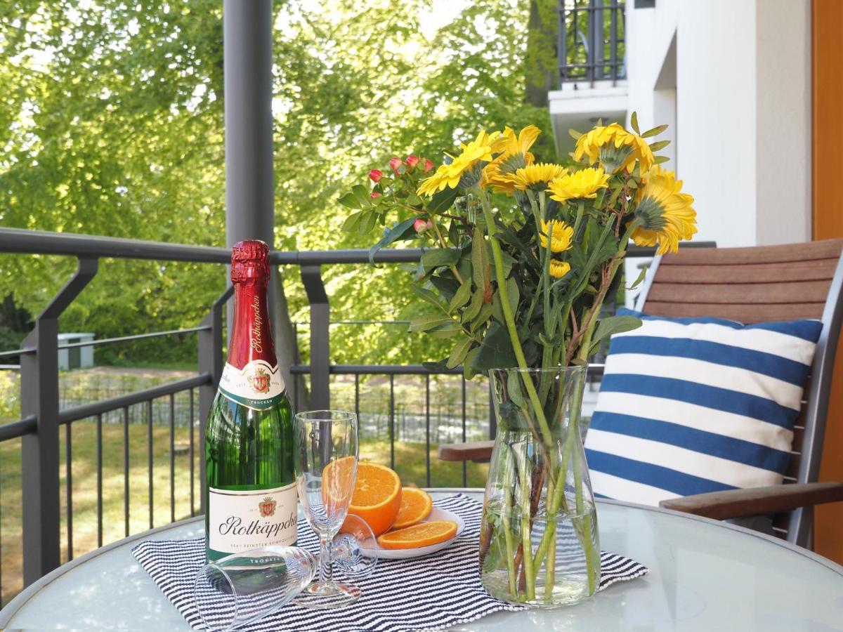 Kaiservillen Heringsdorf - 1-Raum-Ferienwohnung Mit Balkon D113 Luaran gambar