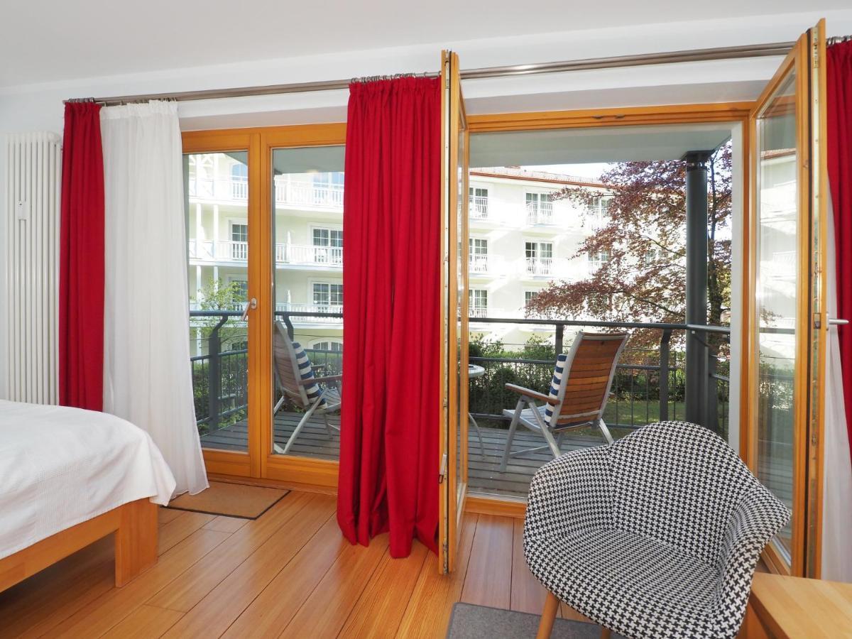 Kaiservillen Heringsdorf - 1-Raum-Ferienwohnung Mit Balkon D113 Luaran gambar